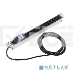 Блок силовых розеток Rem Rem-16, IEC 60320 С19 х 6, вход Schuko, шнур 3 м, 45х484х45 мм (ВхШхГ), 16А, автомат, фото7