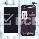 Дисплей для Micromax A300 Canvas Gold белый, фото 1