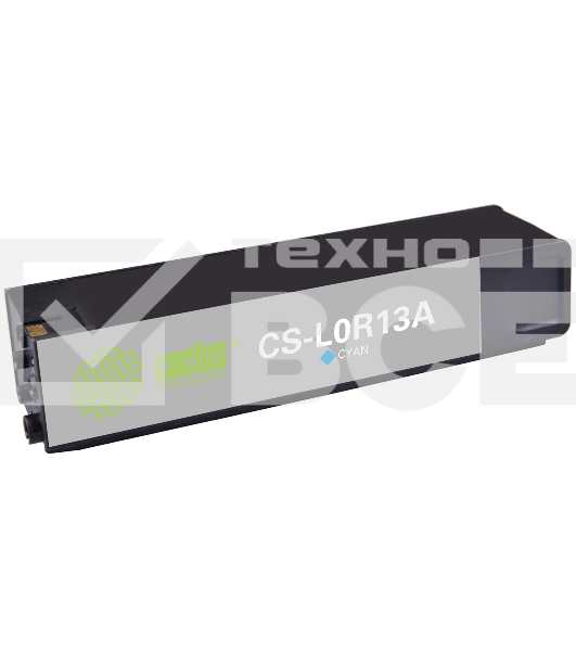 Картридж струйный Cactus CS-L0R13A (981C) голубой (240 мл) для HP PageWide Enterprise Color 556dn/556xh/Flow MFP586z