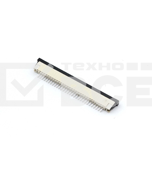 Разъем FPC  Half Coverage Bottom Contact 1.0K-BX-30PWB 30 pin высота 2мм шаг 1мм