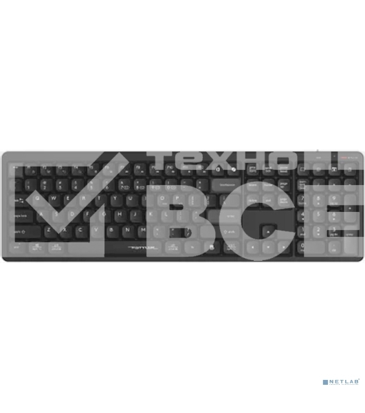 Клавиатура беспроводная A4Tech Fstyler FBX55C черный USB BT/Radio slim Multimedia (FBX55C)
