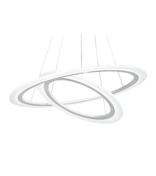 Светильник Ambrella light FA4355/2 WH белый 78W 3000K/4200K/6400K D580*670 (ПДУ РАДИО 2.4G)