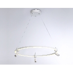 Светильник Ambrella light FL5292/1+3 WH белый 54W 3000K/4200K/6400K+4200K D600*1200 (ПДУ ИК), фото 1