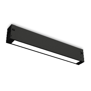 Светильник светодиодный трековый для шинопровода Magnetic Ambrella light GL1650 BK черный IP20 9W 4200K 220V 120° 232*25*42 (Без ПДУ)