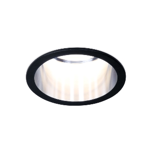 Светильник Ambrella light TN212 BK/CH черный/хром GU5.3 D68*57