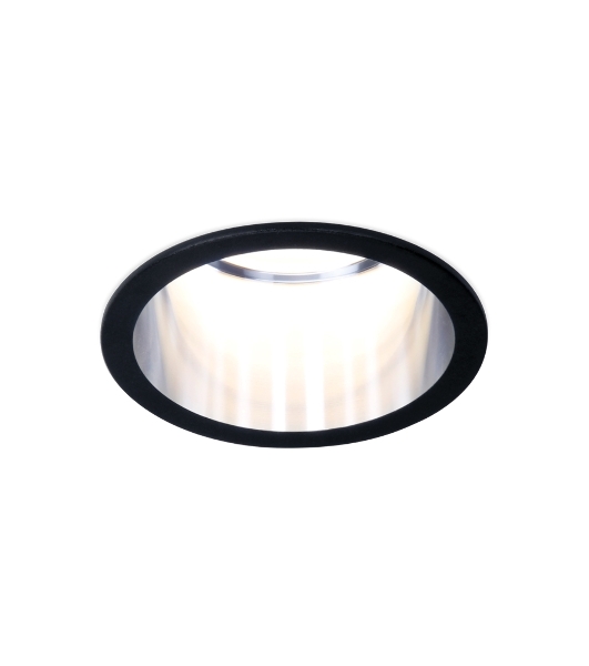 Светильник Ambrella light TN212 BK/CH черный/хром GU5.3 D68*57