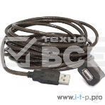 Кабель удлинитель USB 2.0 активный Gembird/Cablexpert UAE-01-5M, AM/AF, 5м, фото3