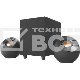 Акустическая система Creative PEBBLE PLUS 2.1 черный 8Вт