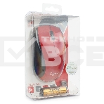 Мышь беспроводная Gembird MUSW-320-R красный, 1000 dpi, радиоканал, USB, кнопки - 3, фото9