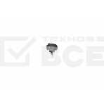 Выключатель клавишный 12V 20А (3с) ON-OFF черный ОВАЛ с зеленой LED подсветкой  Rexant, фото 1