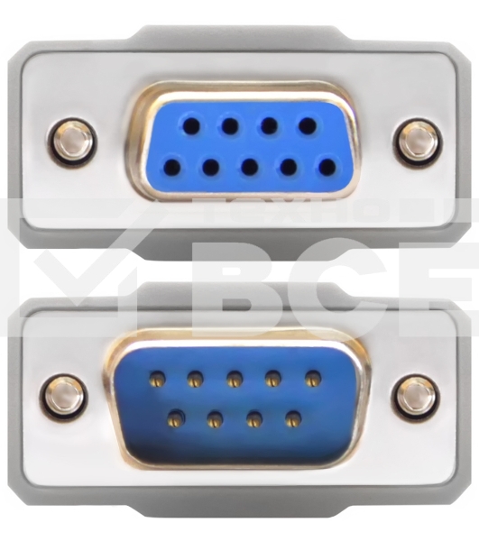 Удлинитель Greenconnect 1.0m  RS-232/RS-232 9M/9F, Premium GCR-DB9CM2F-1.0m, серый 30 AWG Greenconnect Удлинитель  1.0m  RS-232/RS-232 9M/9F, Premium GCR-DB9CM2F-1.0m, серый 30 AWG