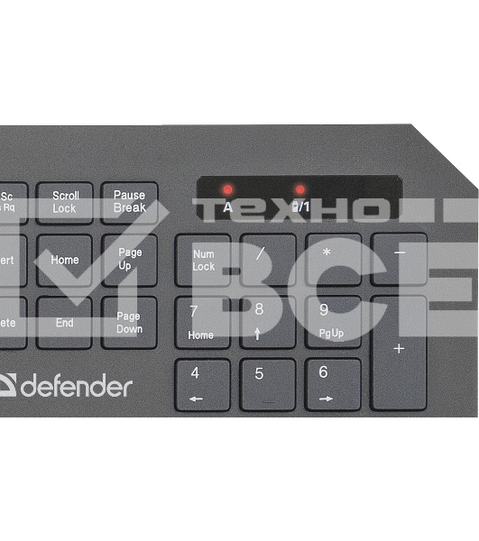 Клавиатура + мышь Defender Berkeley C-925 Nano B Черный