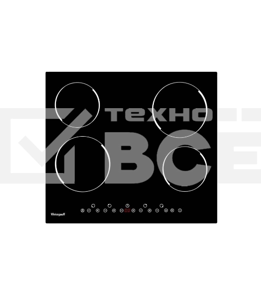 Встраиваемая электрическая панель Weissgauff HV 640 B
