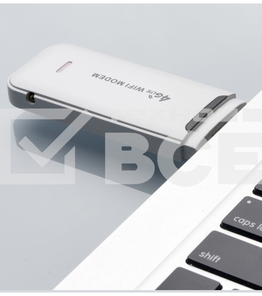 Модем 3G/4G Anydata W150 USB Wi-Fi Firewall +Router внешний белый