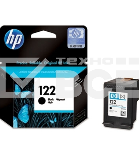 Картридж струйный HP 122 CH561HE черный для HP DJ 1050/2050/2050s (120стр.)