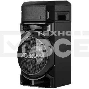 Микросистема LG ON77DK черный/CD/CDRW/DVD/DVDRW/FM/USB/BT
