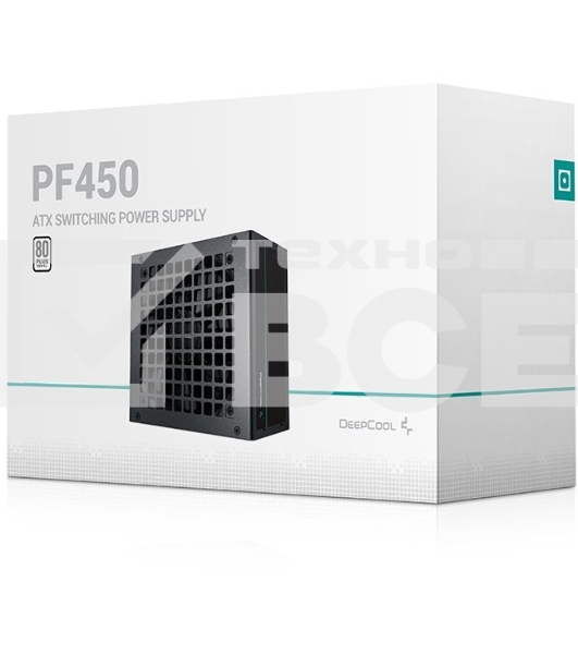 Блок питания Deepcool / GamerStorm  PF450, 450Вт, 80 PLUS, 120мм, черный