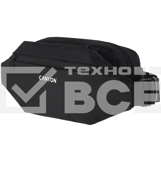 Сумка CANYON FB-1, Fanny pack, Product spec/size(mm): 270MM x130MM x 55MM, Black, EXTERIOR materials:100% Polyester, Inner materials:100% Polyester, max weight (KGS): 4kgs