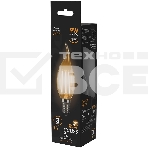 Лампа светодиодная Filament Свеча на ветру E14 9Вт 2700К GAUSS 104801109, фото6