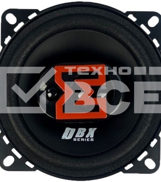Колонки автомобильные Edge EDBX4-E1 120Вт 4Ом 10см (4дюйм) (ком.:2кол.) коаксиальные трехполосные