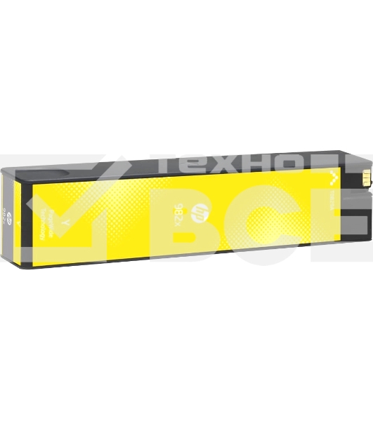 Картридж HP 982X струйный желтый увеличенной емкости (16000 стр)