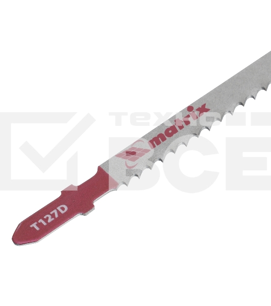 Полотна для электролобзика по металлу, 3 шт. T127D, 75 х 3мм, HSS Matrix