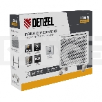 Конвектор гибридный Denzel HybridX-1000 белый, 1000 Вт, 20 м2, термостат, дисплей, фото6