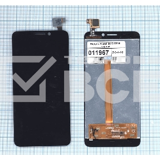 Дисплей для Alcatel One Touch Idol S 6035R черный