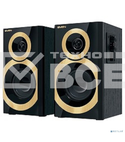 Колонки SVEN SPS-619 GOLD {акустическая система 2.0, мощность 2х10 Вт(RMS)}