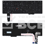 Клавиатура для ноутбука Lenovo Thinkpad P16s T16 gen1 черная, фото3