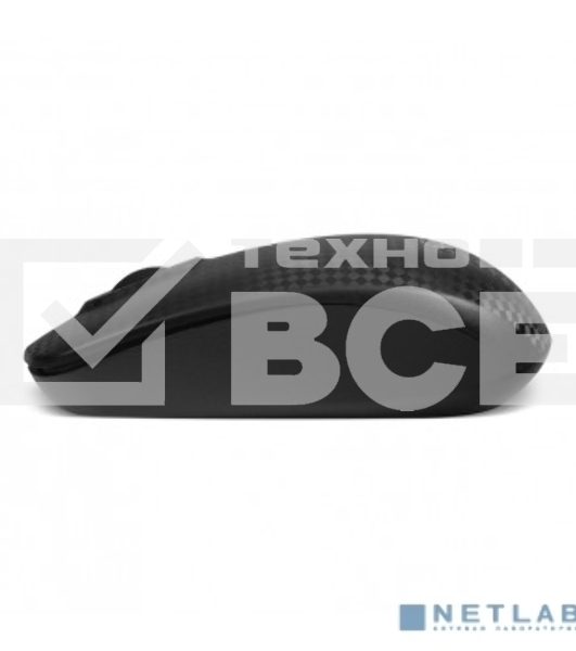 Мышь беспроводная CBR CM 499 Carbon черный, 1200 dpi, радиоканал, USB, кнопки - 3