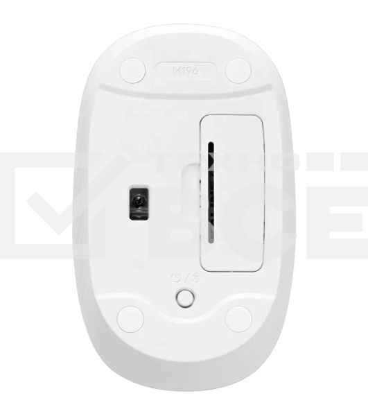 Мышь беспроводная Logitech M196 белый, 1000 dpi, Bluetooth, кнопки - 3