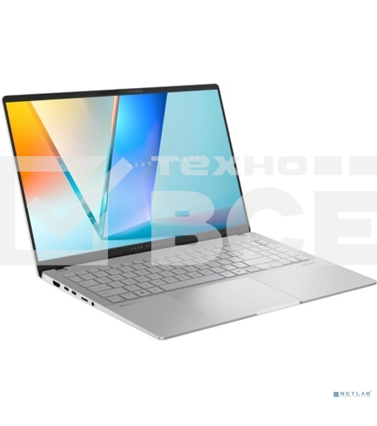 Ноутбук ASUS Vivobook S 15 OLED S5507QA-MA078W Cool Silver (90NB14Q2-M007X0)