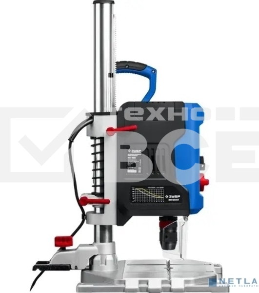 Вертикально-сверлильный станок, настольный Зубр Профессионал 800 Вт, 13 мм БЗП