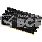 Оперативная память Kingston Fury Beast, DDR4, 64GB (4x16GB), 3600MHz, CL18, DIMM, радиатор, черный, фото9
