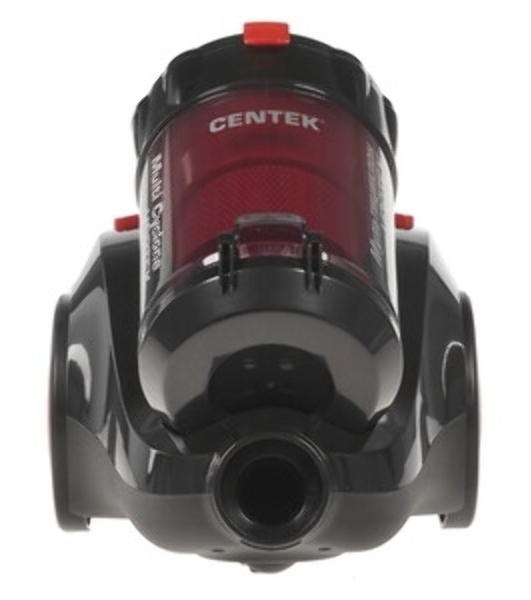 Пылесос Centek CT-2529 красный/черный, 350/2000 Вт, уборка сухая, пылесборник контейнер 2 л