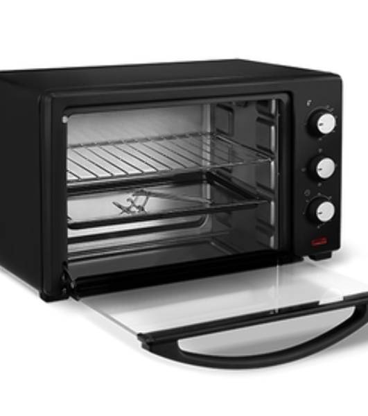 Мини-печь Blackton Bt EO3001W Black, Мощность 1600 Вт, Объем 30 л, 3 режима работы, Таймер до 60 мин