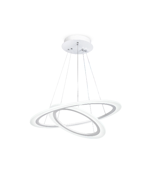 Светильник Ambrella light FA4355/2 WH белый 78W 3000K/4200K/6400K D580*670 (ПДУ РАДИО 2.4G)