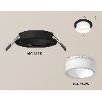 Комплект встраиваемого светильника Ambrella light XC6513066 SBK/FR черный песок/белый матовый MR16 GU5.3 (C6513, N6248), фото 1