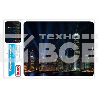 Коврик для мыши Buro BU-M80010 рисунок/Гонконг