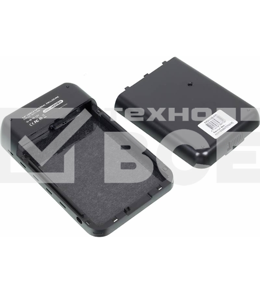 Внешний корпус для HDD AgeStar 3UB3A8-6G SATA II пластик/алюминий черный 3.5