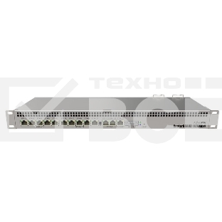 Маршрутизатор MikroTik RB1100AHx4 with Annapurna Alpine AL21400 Cortex A15 CPU (4-cores, 1.4GHz per core), 1GB RAM, 13xGbit LAN, RouterOS L6, 1U rackmount case, Dual PSU
