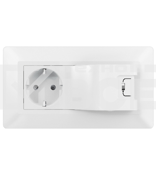 Рамка 'Белая'.5 модулей Valena LIFE.