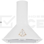 Вытяжка каминная Gefest ВО 1604 К82 белый, 60 см, 1000 куб. м/ч, 78 дБ, фото 1