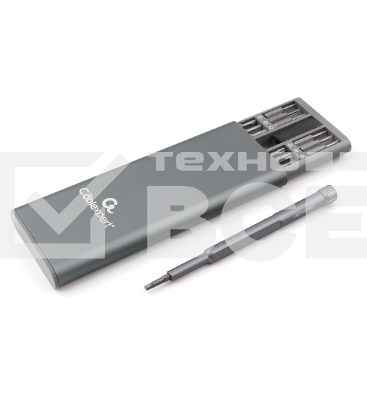 Отвертка с набором бит Cablexpert TK-SD-08R (49 предметов)