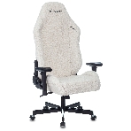 Кресло игровое Knight T1 молочный экомех с подголов. крестовина металл, фото9