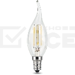 Лампа светодиодная Filament Свеча на ветру E14 9Вт 4100К GAUSS 104801209, фото2