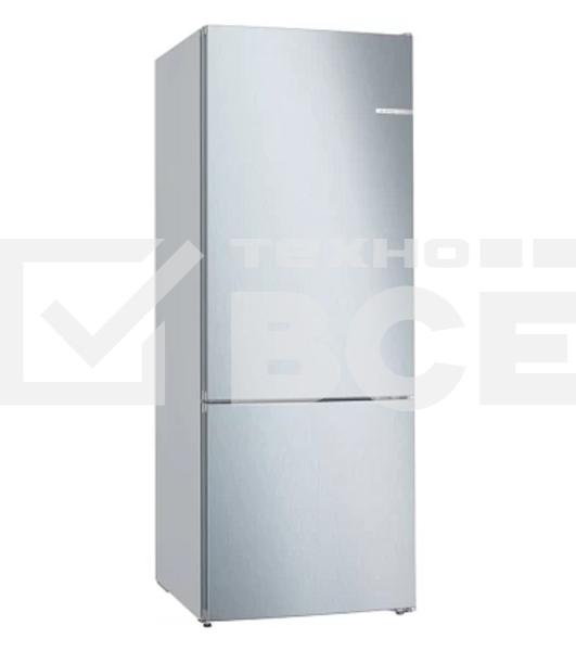 Холодильник Bosch KGN55VL21U нержавеющая сталь двухкамерный 400/105л морозилка снизу