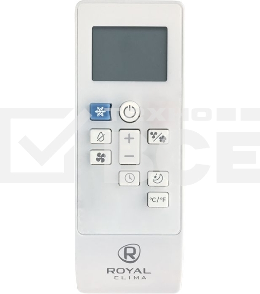 Мобильный кондиционер Royal Clima RM-TS17CH-E 5800 BTU, 17 м², 52 дБ, охлаждение, осушение, белый