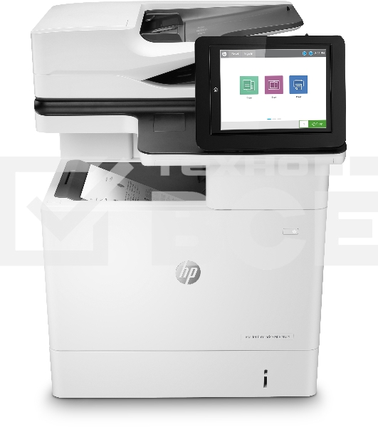 МФУ HP LaserJet Enterprise MFP M635h (A4, принтер/копир/сканер, 1200dpi, 61ppm, 1.5Gb+HDD500Gb, DADF150, Duplex, Lan, USB) (7PS97A)